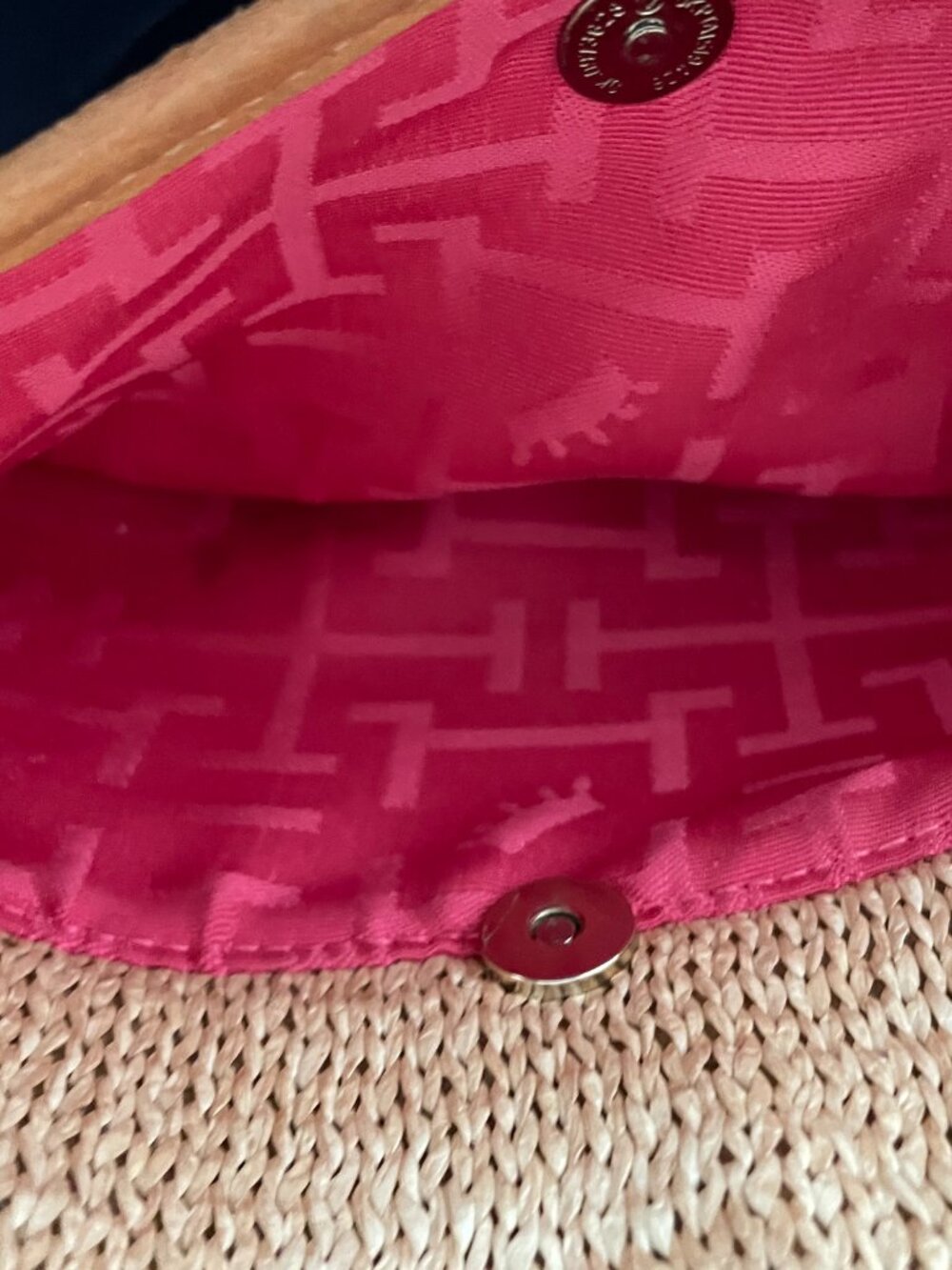 Elaine Turner leather woven crossbody purse - Picture 11 of 12